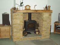 Fireplace and stove