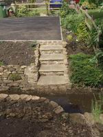 Steps to the brook